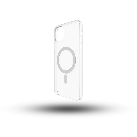 Capa Magnética Transparente para Carregador sem Fio MagSafe - Compatível com Diversos Modelos de iPhone